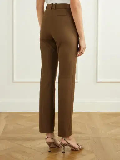 Joseph New Coleman Cotton-blend Gabardine Straight-leg Pants | Thumbnail 4 Joseph New Coleman Cotton-blend Gabardine Straight-leg Pants | Thumbnail 4