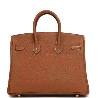 HERMÈS Hermes Birkin 25 Gold Togo Gold Hardware | Thumbnail 3 HERMÈS Hermes Birkin 25 Gold Togo Gold Hardware | Thumbnail 3