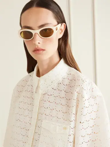 Valentino Eyewear Vlogo-embellished Round-frame Acetate Sunglasses | Thumbnail 2 Valentino Eyewear Vlogo-embellished Round-frame Acetate Sunglasses | Thumbnail 2