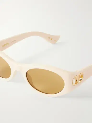 Valentino Eyewear Vlogo-embellished Round-frame Acetate Sunglasses | Thumbnail 4 Valentino Eyewear Vlogo-embellished Round-frame Acetate Sunglasses | Thumbnail 4