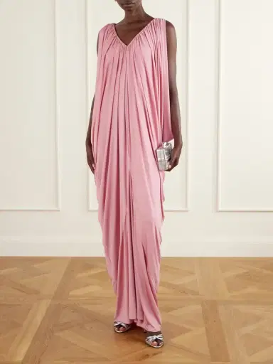Abadia Draped Stretch-jersey Maxi Dress | Thumbnail 2 Abadia Draped Stretch-jersey Maxi Dress | Thumbnail 2