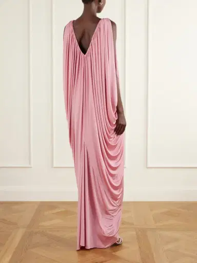 Abadia Draped Stretch-jersey Maxi Dress | Thumbnail 3 Abadia Draped Stretch-jersey Maxi Dress | Thumbnail 3