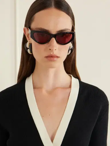 Valentino Eyewear Cat-eye Acetate Sunglasses | Thumbnail 2 Valentino Eyewear Cat-eye Acetate Sunglasses | Thumbnail 2