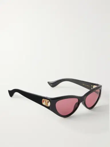 Valentino Eyewear Cat-eye Acetate Sunglasses | Thumbnail 3 Valentino Eyewear Cat-eye Acetate Sunglasses | Thumbnail 3