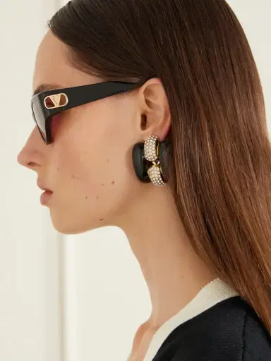 Valentino Eyewear Cat-eye Acetate Sunglasses | Thumbnail 5 Valentino Eyewear Cat-eye Acetate Sunglasses | Thumbnail 5