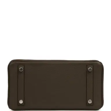 HERMÈS Hermes Birkin 25 Vert Loden Togo Palladium Hardware | Thumbnail 6 HERMÈS Hermes Birkin 25 Vert Loden Togo Palladium Hardware | Thumbnail 6