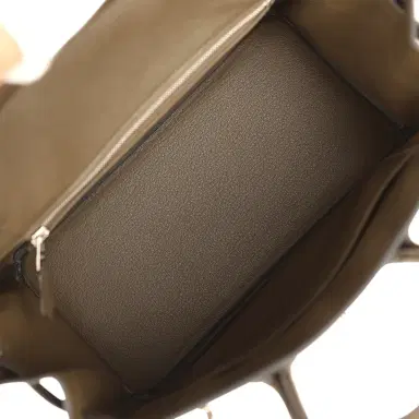 HERMÈS Hermes Birkin 25 Vert Loden Togo Palladium Hardware | Thumbnail 9 HERMÈS Hermes Birkin 25 Vert Loden Togo Palladium Hardware | Thumbnail 9