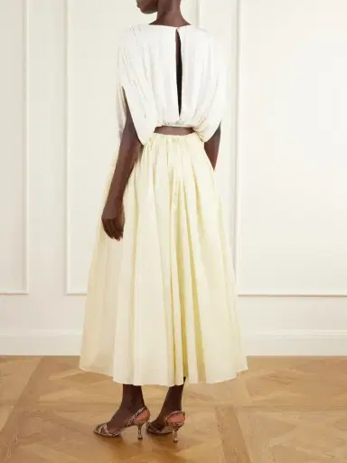 Abadia Draped Stretch-jersey Blouse | Thumbnail 3 Abadia Draped Stretch-jersey Blouse | Thumbnail 3