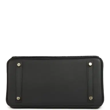 HERMÈS Hermes Birkin 30 Cote-a-Cote Tuffetage, Black Swift Permabrass Hardware | Thumbnail 6 HERMÈS Hermes Birkin 30 Cote-a-Cote Tuffetage, Black Swift Permabrass Hardware | Thumbnail 6