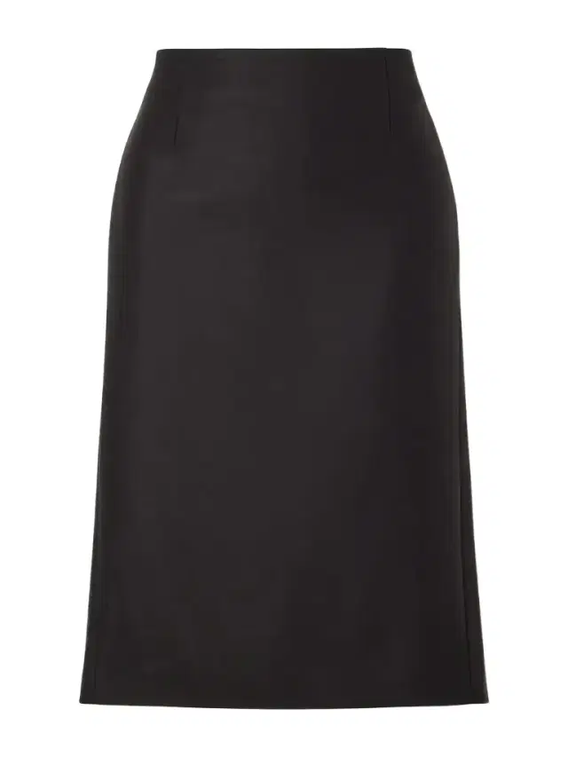 Wool-blend Felt Midi Skirt Wool-blend Felt Midi Skirt