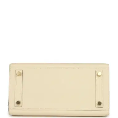 HERMÈS Hermes Birkin Sellier 25 Nata Epsom Gold Hardware | Thumbnail 6 HERMÈS Hermes Birkin Sellier 25 Nata Epsom Gold Hardware | Thumbnail 6