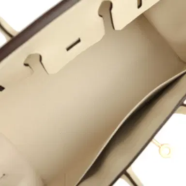 HERMÈS Hermes Birkin Sellier 25 Nata Epsom Gold Hardware | Thumbnail 8 HERMÈS Hermes Birkin Sellier 25 Nata Epsom Gold Hardware | Thumbnail 8