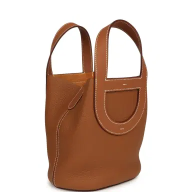 HERMÈS Hermes In-The-Loop 18 Gold Clemence, Swift Gold Hardware | Thumbnail 2 HERMÈS Hermes In-The-Loop 18 Gold Clemence, Swift Gold Hardware | Thumbnail 2
