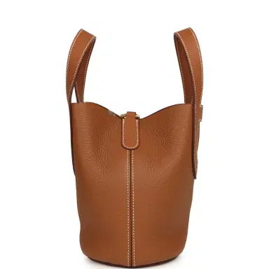 HERMÈS Hermes In-The-Loop 18 Gold Clemence, Swift Gold Hardware | Thumbnail 3 HERMÈS Hermes In-The-Loop 18 Gold Clemence, Swift Gold Hardware | Thumbnail 3