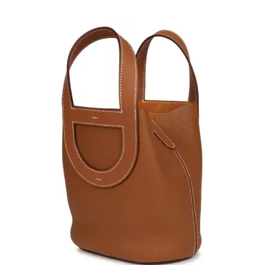 HERMÈS Hermes In-The-Loop 18 Gold Clemence, Swift Gold Hardware | Thumbnail 5 HERMÈS Hermes In-The-Loop 18 Gold Clemence, Swift Gold Hardware | Thumbnail 5
