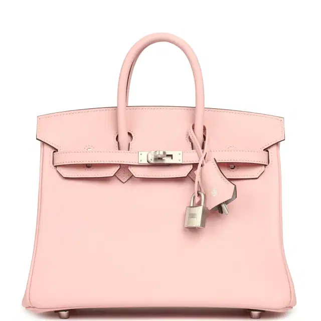 Hermes Special Order (HSS) Birkin 25 Rose Sakura Verso Swift Brushed Palladium Hardware Hermes Special Order (HSS) Birkin 25 Rose Sakura Verso Swift Brushed Palladium Hardware