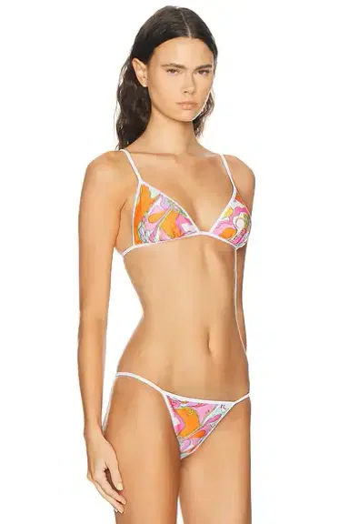 PUCCI Lycra Triangle Bikini Top | Thumbnail 2 PUCCI Lycra Triangle Bikini Top | Thumbnail 2