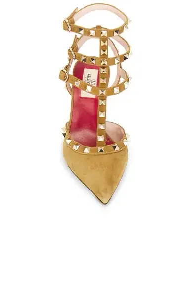 Valentino Garavani Rockstud Ankle Strap Pump | Thumbnail 4 Valentino Garavani Rockstud Ankle Strap Pump | Thumbnail 4