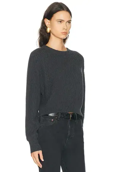 ENZA COSTA Cotton Cashmere Raglan Sweater | Thumbnail 2 ENZA COSTA Cotton Cashmere Raglan Sweater | Thumbnail 2
