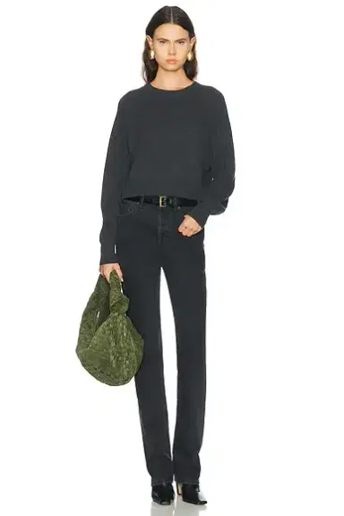 ENZA COSTA Cotton Cashmere Raglan Sweater | Thumbnail 4 ENZA COSTA Cotton Cashmere Raglan Sweater | Thumbnail 4