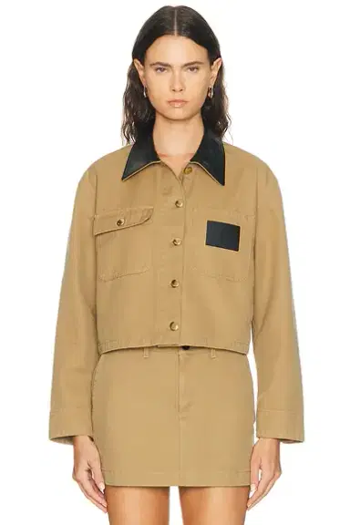 Balenciaga Cropped Workwear Jacket | Thumbnail 2 Balenciaga Cropped Workwear Jacket | Thumbnail 2