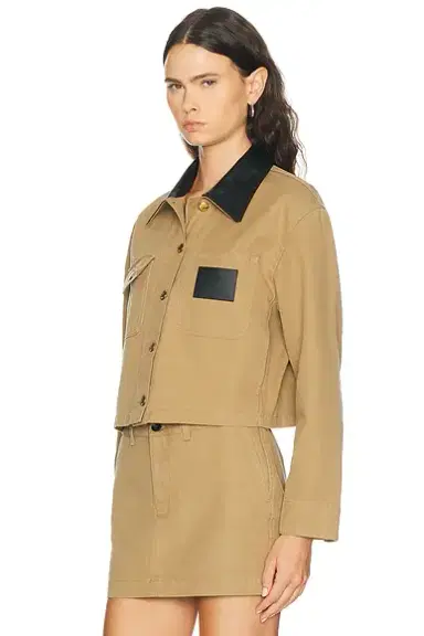 Balenciaga Cropped Workwear Jacket | Thumbnail 3 Balenciaga Cropped Workwear Jacket | Thumbnail 3