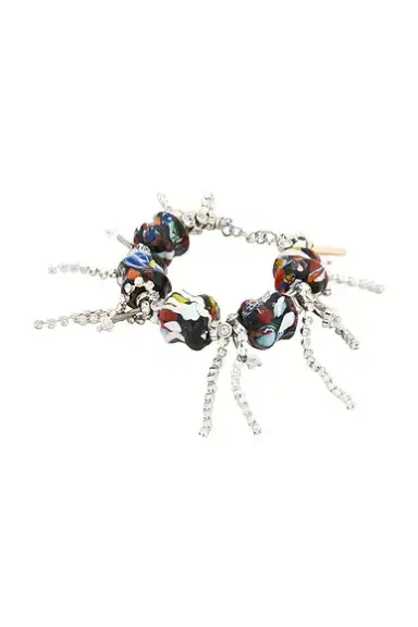 Dries Van Noten Handmade Strass Fringed Bracelet | Thumbnail 1 Dries Van Noten Handmade Strass Fringed Bracelet | Thumbnail 1
