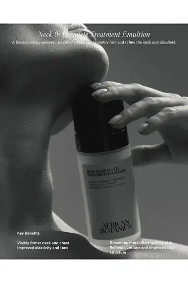 African Botanics Neck & Decollete Treatment Emulsion | Thumbnail 5 African Botanics Neck & Decollete Treatment Emulsion | Thumbnail 5