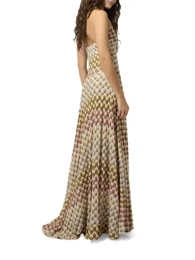 Missoni Lamé Knit High-Neck Maxi Dress | Thumbnail 3 Missoni Lamé Knit High-Neck Maxi Dress | Thumbnail 3