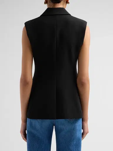 Veronica Beard Women's Miller Double-Breasted Jacket - Black | Thumbnail 3 Veronica Beard Women's Miller Double-Breasted Jacket - Black | Thumbnail 3