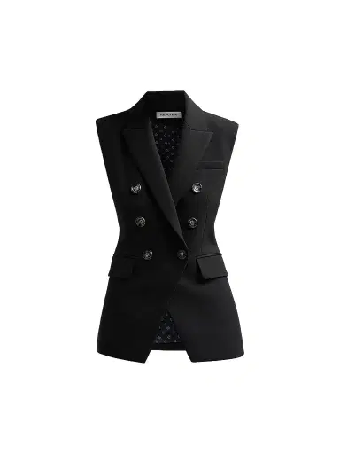 Veronica Beard Women's Miller Double-Breasted Jacket - Black | Thumbnail 1 Veronica Beard Women's Miller Double-Breasted Jacket - Black | Thumbnail 1