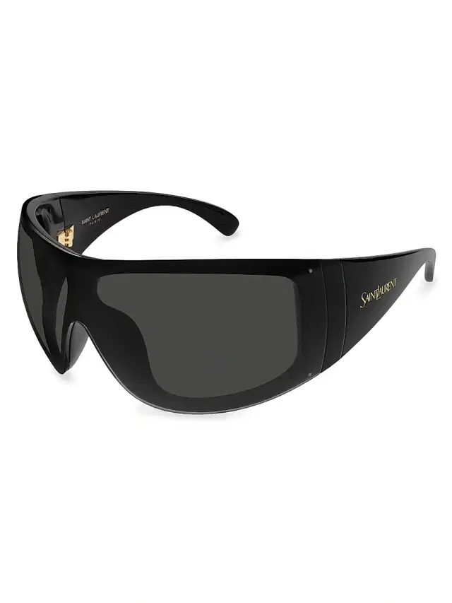 Women's 99MM Oversized Sunglasses - Black Women's 99MM Oversized Sunglasses - Black