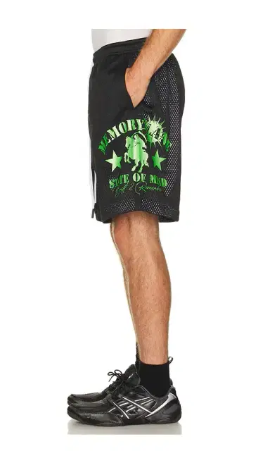 Memory Lane Mesh Double Layer Shorts | Thumbnail 2 Memory Lane Mesh Double Layer Shorts | Thumbnail 2