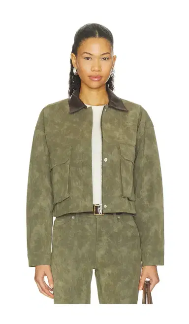 Hudson Jeans Faux Suede Chore Jacket | Thumbnail 1 Hudson Jeans Faux Suede Chore Jacket | Thumbnail 1
