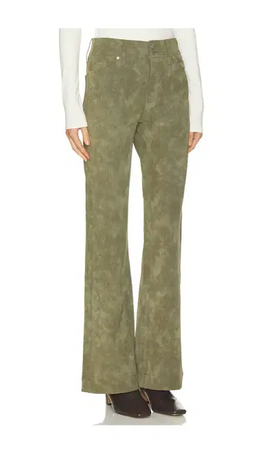 Hudson Jeans Faux Suede Dani Flare Pants | Thumbnail 2 Hudson Jeans Faux Suede Dani Flare Pants | Thumbnail 2