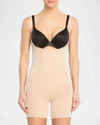 Spanx SPANXsculpt OnCore Open-Bust Mid-Thigh Bodysuit | Thumbnail 2 Spanx SPANXsculpt OnCore Open-Bust Mid-Thigh Bodysuit | Thumbnail 2