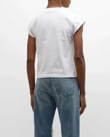 AGOLDE Bryce Cap Sleeve Tee | Thumbnail 6 AGOLDE Bryce Cap Sleeve Tee | Thumbnail 6