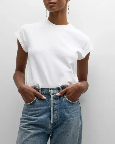 AGOLDE Bryce Cap Sleeve Tee | Thumbnail 7 AGOLDE Bryce Cap Sleeve Tee | Thumbnail 7