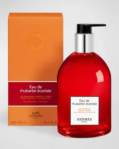 Hermes Eau de Rhubarbe Écarlate Hand and Body Cleansing Gel, 10.1 oz. | Thumbnail 2 Hermes Eau de Rhubarbe Écarlate Hand and Body Cleansing Gel, 10.1 oz. | Thumbnail 2