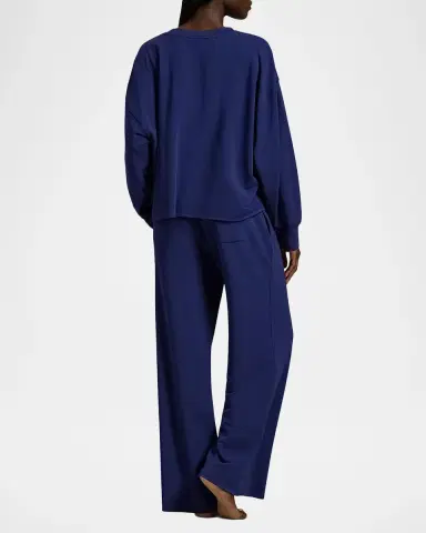 Polo Ralph Lauren French Terry 2-Piece Pajama Set | Thumbnail 3 Polo Ralph Lauren French Terry 2-Piece Pajama Set | Thumbnail 3