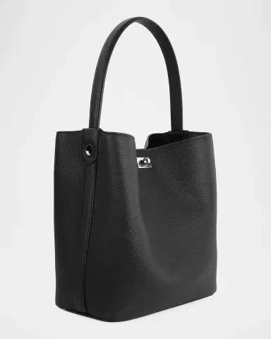 Michino Paris Odeon PM Grain Leather Bucket Bag | Thumbnail 6 Michino Paris Odeon PM Grain Leather Bucket Bag | Thumbnail 6