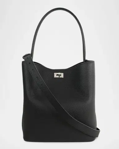 Michino Paris Odeon PM Grain Leather Bucket Bag | Thumbnail 7 Michino Paris Odeon PM Grain Leather Bucket Bag | Thumbnail 7