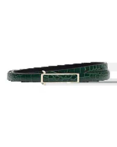 Tom Ford Croc-Embossed Leather Belt | Thumbnail 2 Tom Ford Croc-Embossed Leather Belt | Thumbnail 2