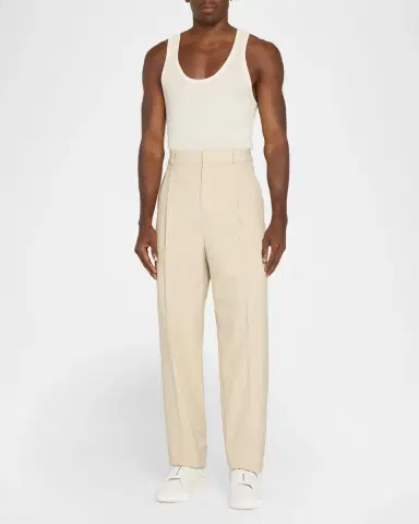 Lanvin Men's Dbb1 Suede Zip-Up Sneakers | Thumbnail 3 Lanvin Men's Dbb1 Suede Zip-Up Sneakers | Thumbnail 3