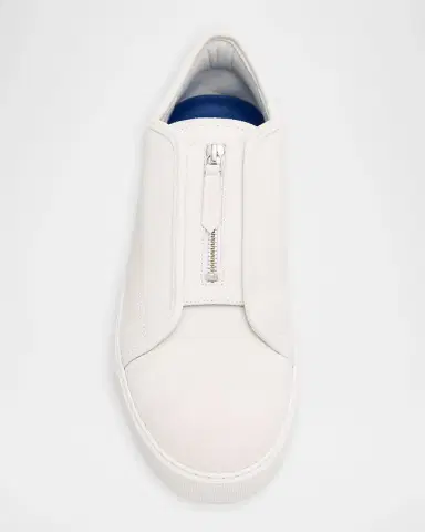 Lanvin Men's Dbb1 Suede Zip-Up Sneakers | Thumbnail 6 Lanvin Men's Dbb1 Suede Zip-Up Sneakers | Thumbnail 6