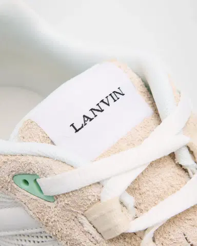 Lanvin Men's Jla Mesh and Leather Runner Sneakers | Thumbnail 5 Lanvin Men's Jla Mesh and Leather Runner Sneakers | Thumbnail 5