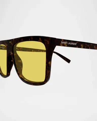 Saint Laurent SL 904 Acetate Semi-Shield Sunglasses | Thumbnail 3 Saint Laurent SL 904 Acetate Semi-Shield Sunglasses | Thumbnail 3