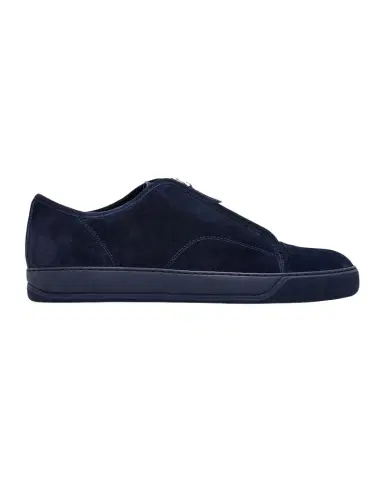 Lanvin Men's Dbb1 Suede Zip-Up Sneakers | Thumbnail 1 Lanvin Men's Dbb1 Suede Zip-Up Sneakers | Thumbnail 1