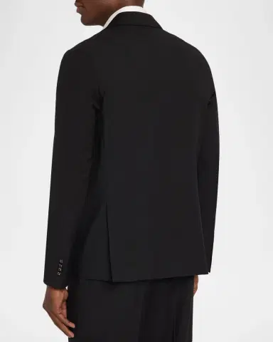 OFFICINE GÉNÉRALE Men's Arthus Wool Single-Breasted Sport Coat | Thumbnail 3 OFFICINE GÉNÉRALE Men's Arthus Wool Single-Breasted Sport Coat | Thumbnail 3