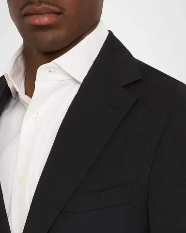 OFFICINE GÉNÉRALE Men's Arthus Wool Single-Breasted Sport Coat | Thumbnail 5 OFFICINE GÉNÉRALE Men's Arthus Wool Single-Breasted Sport Coat | Thumbnail 5